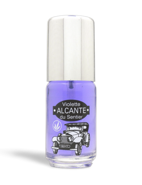 Violette du sentier, parfum d'intérieur et désodorisant pour voiture Alcante