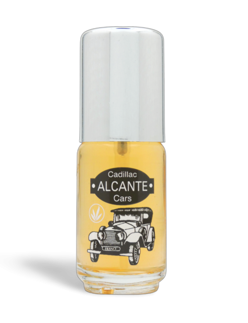 Cadillac car, parfum spray d'ambiance et désodorisant pour voiture Alcante