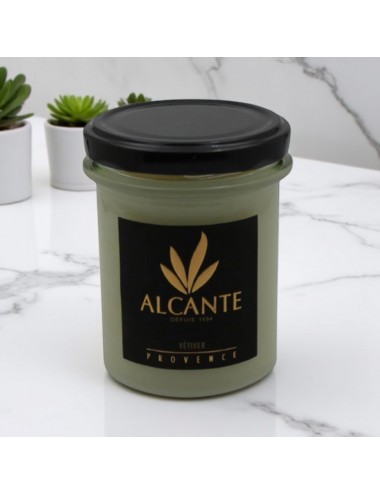 Vétiver, bougie parfumée cire végétale Alcante - Ambiance et Atmosphère